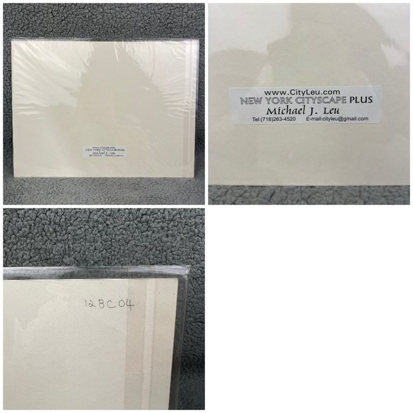 Michael J Leu Art Print SIGNED Set Lot #/300 6x10" Cityscape New York City NYC 1 - Picture 9 of 13